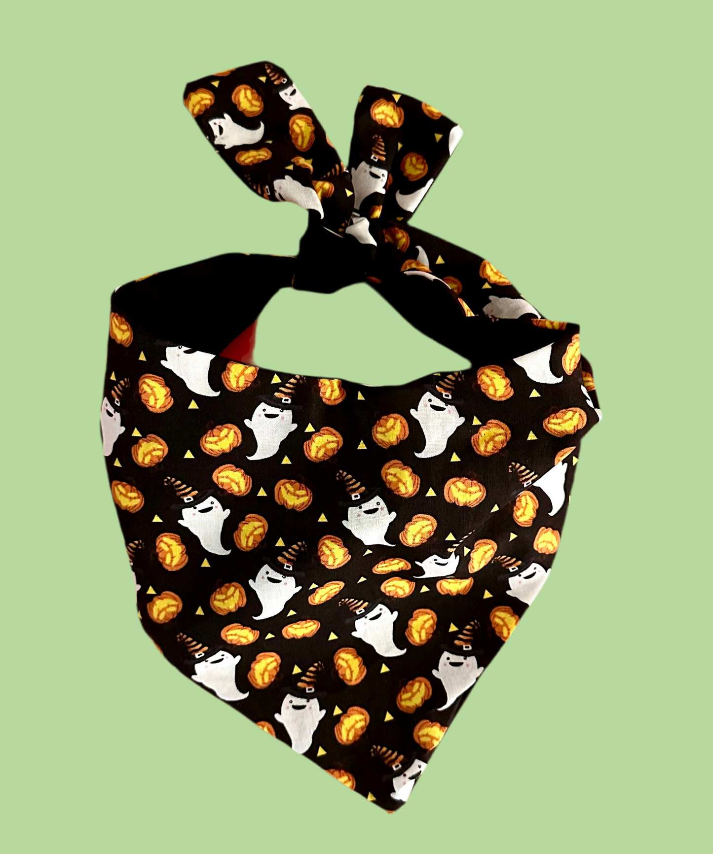 Pumpkin & Ghost Bandana