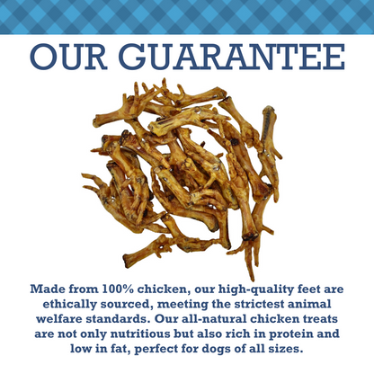 All-Natural Chicken Feet Dog Treats