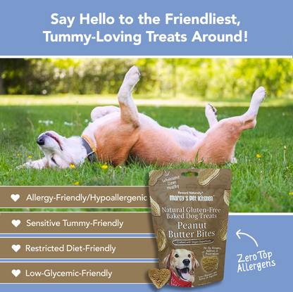 Peanut Butter Biscuit Dog Treats