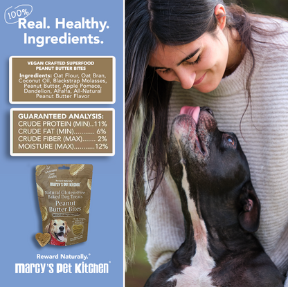 Peanut Butter Biscuit Dog Treats