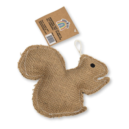 Squirrel Toy Jute Material