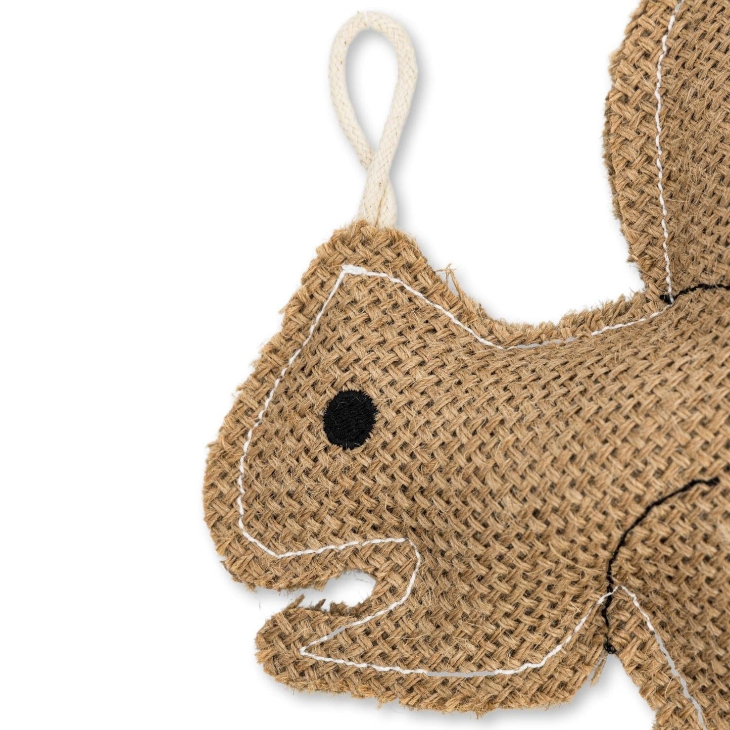 Squirrel Toy Jute Material